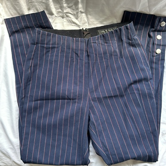 Rag & Bone striped Crops - Picture 6 of 6